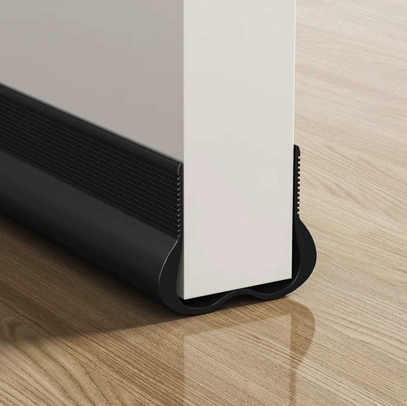 1pc Flexible Door Bottom Seal Strip Draft Stopper Weatherproof Door Sweep - NEW gallery