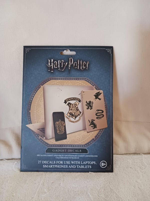 Harry Potter Gadget Decals - Reusable Vinyl Sticker Clings - 27 Stickers
