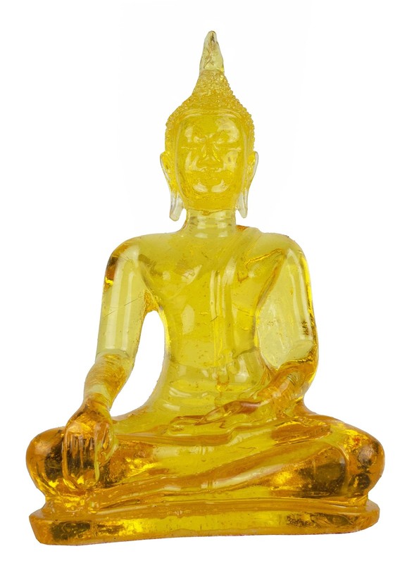 Buddha Overcoming Temptations Statue 4″ Poly Resin Home Decor Zen Sculpture Gift