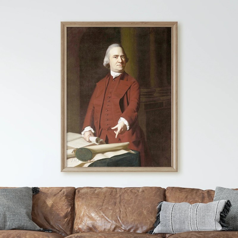 Samuel Adams Portrait USA America History Wall Art Poster Print gallery