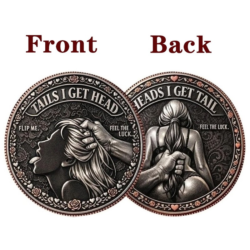 Heads I Get Tail Tails I Get Head Commemorative Coin, Challenge Decision Token