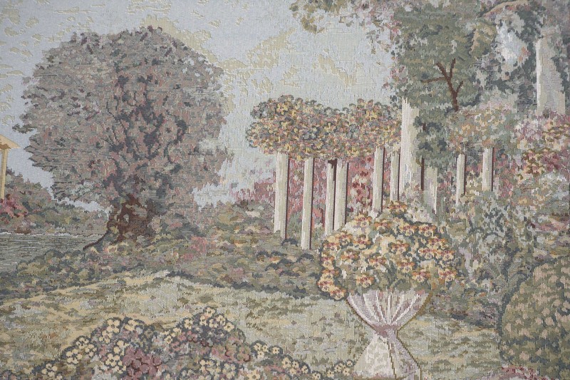Busy Gardener of Eden 27x49 in Jacquard Woven Decorative Wall Tapestry NEW gallery