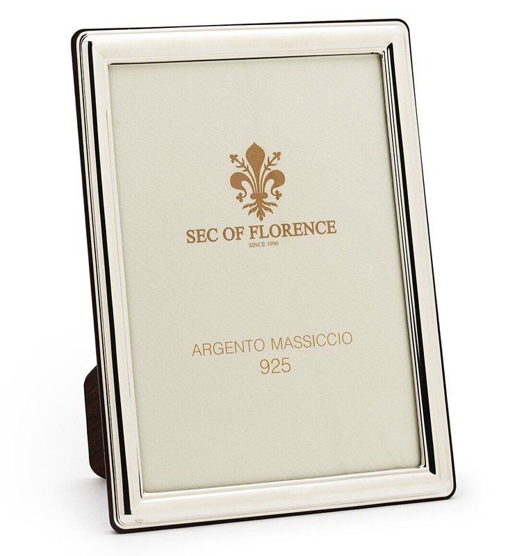5″x3,5″ in Solid 925 Sterling Silver Photo Picture Frame* 7370 /9×13 USA