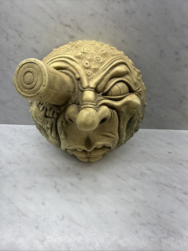 Classic Wall Sculpture Handmade Collectible Weatherproof Man on the Moon Art