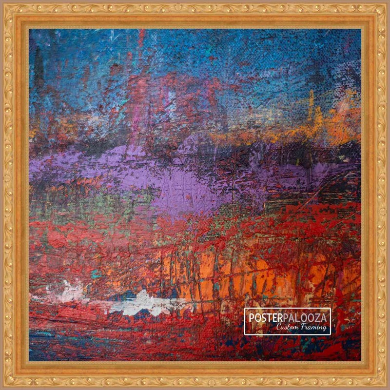 10x5 Wood Antique Frame with UV Acrylic, Available in 4 Finishes gallery