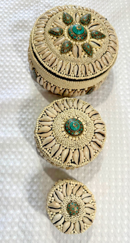 Balinese Trinket Boxes – Set of 4
