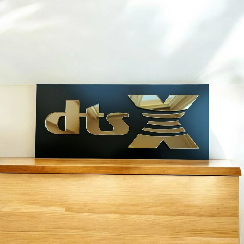 Dolby Atmos Vision DTS X 4K Ultra HD Signs Plaques Movie Media Cinema Room Decor gallery