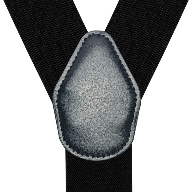 Moulen Men's Y-Back 2 Inches Wide Heavy Duty Button End Adjustable Utility Su... gallery