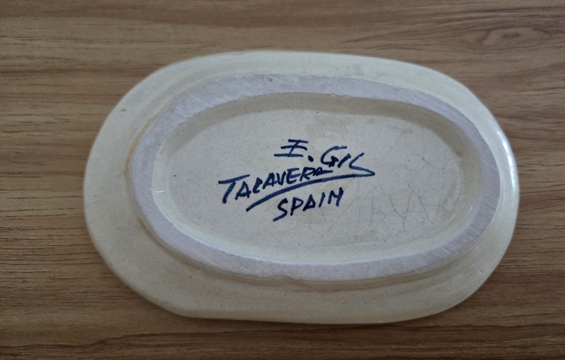 Vintage Talavera Soap/Trinket Dish Made In Spain gallery