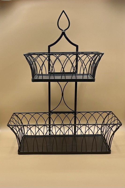 Southern Living At Home Farmhouse Tiered Basket