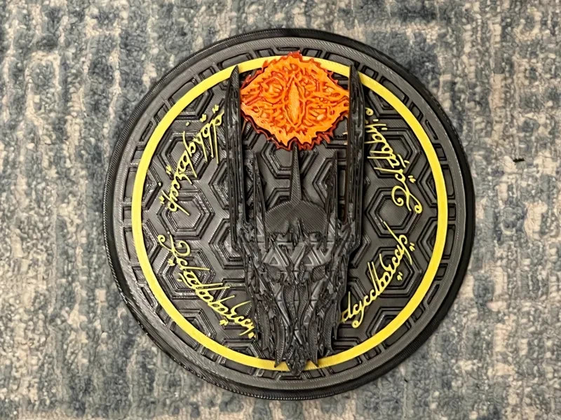 Lord Of the Rings Wall Art Or Display 3D printed Dimensional Mosaic gallery