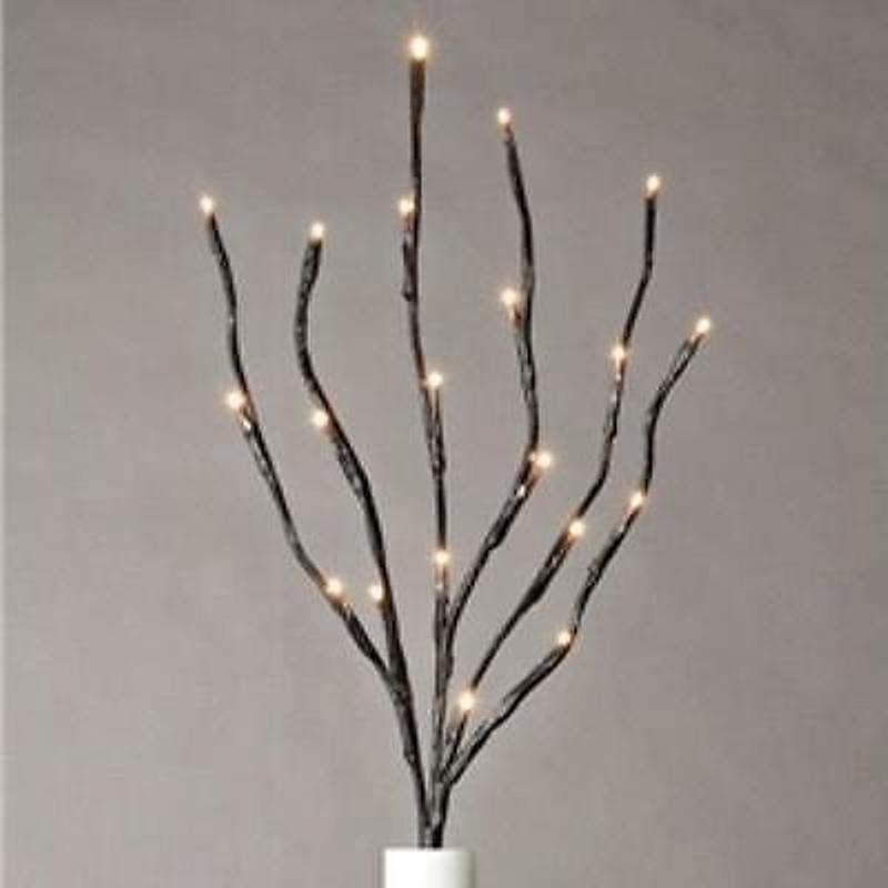 5 Lighted Branch stems with white lights – Battery Operated