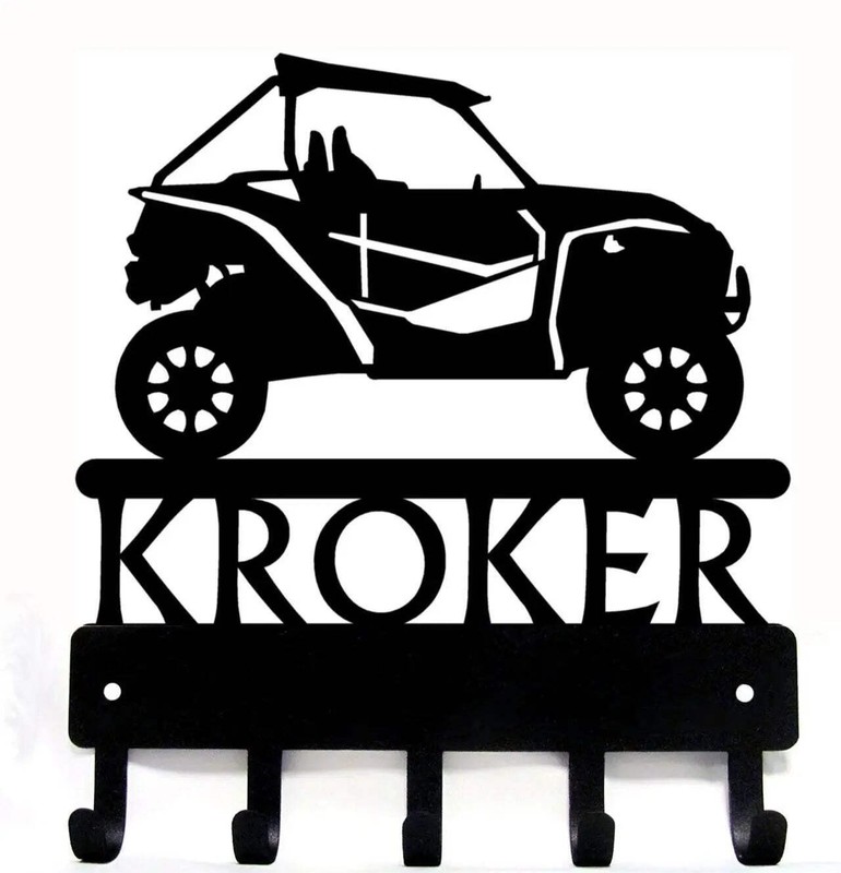 ATV Key Holder with a Personalized Option – Made in the USA