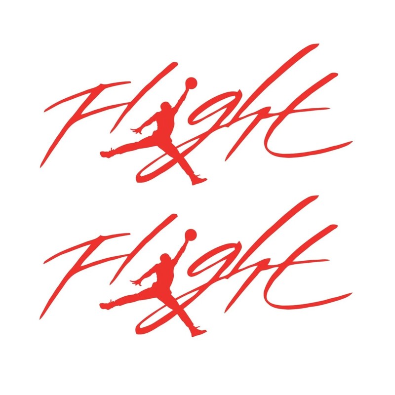 Flight Air Jordan Jumpman Sticker Nike 23 Decal – All Sizes