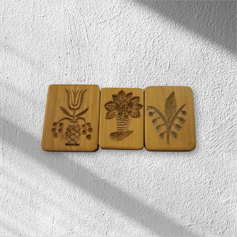 Wood Carvings Small – Ready To Hang- Trio