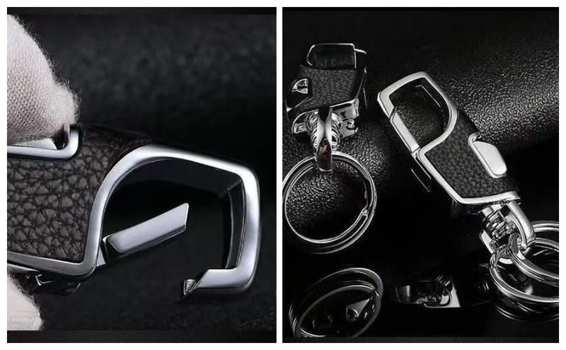 3pcs Heavy Duty Key Chain, 3 Pack Car Key Chains with 2 Metal Key Rings gallery