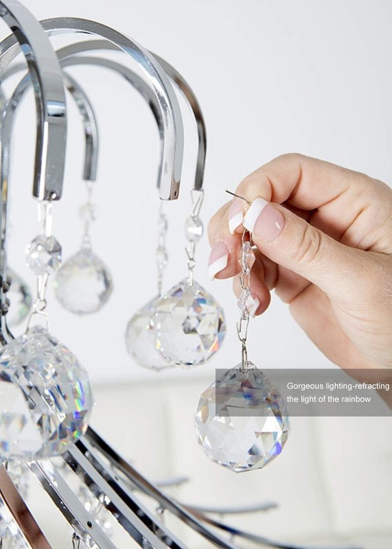 Crystal Sun Catcher, 20pcs 0.8"/20mm Crystal Suncatcher Prism for Windows Han... gallery