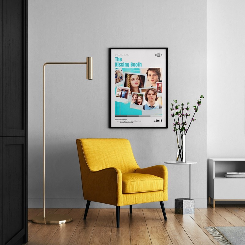 The Kissing Booth Movie Poster Print, Wall Art - Unframed gallery
