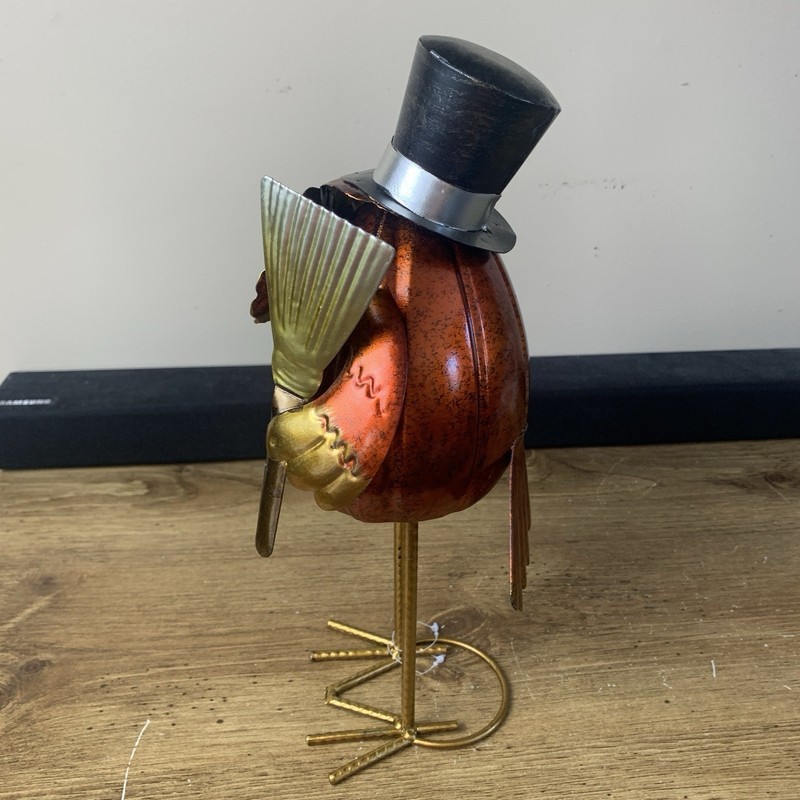 Whimsical Decorative Unique Owl Decor Metal Sculpture Whimsy Country Pilgrim gallery