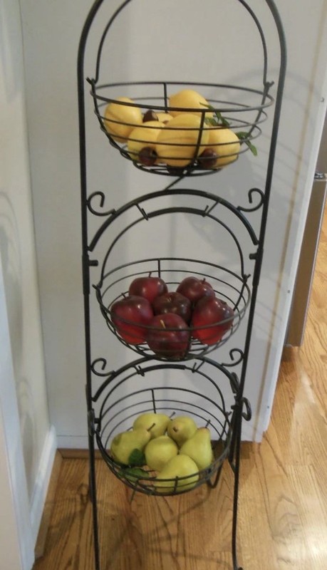 Set of 6 Realistic Faux Red Apples Artificial Fruit Kitchen Counter Bowl Decor gallery