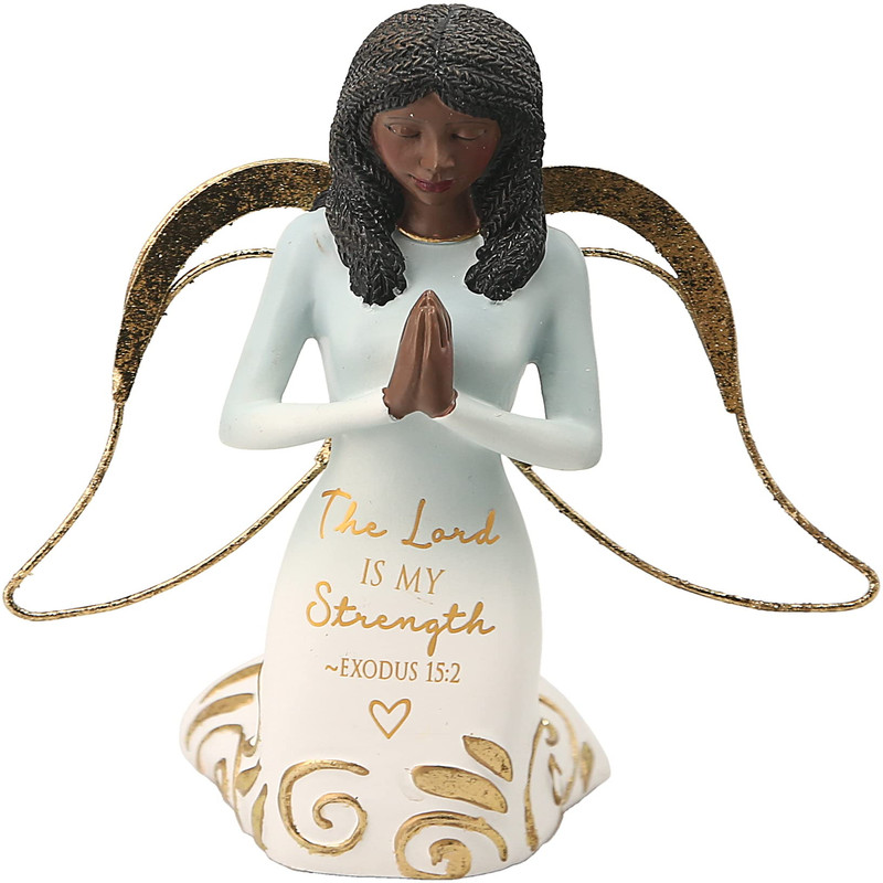 Pavilion Gift Company The Lord Is My Strength Exodus 152-5.25 Inch African