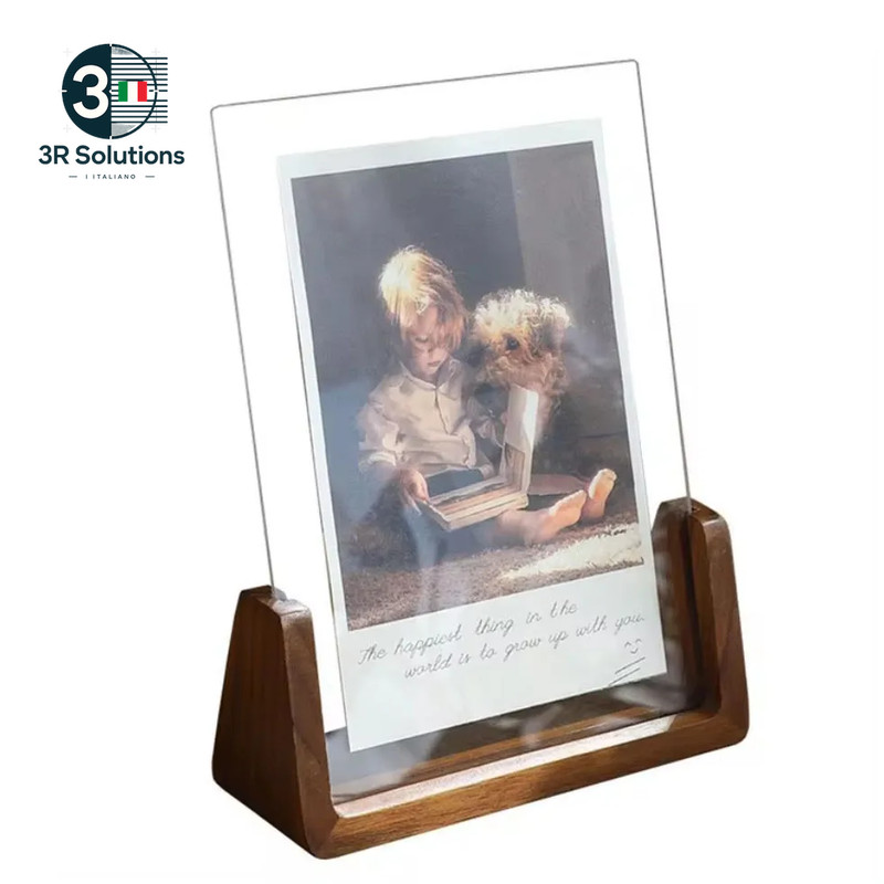 Walnut/Beech Photo Frame 10X15 15X20 20X25 Cm Home Decor Corn