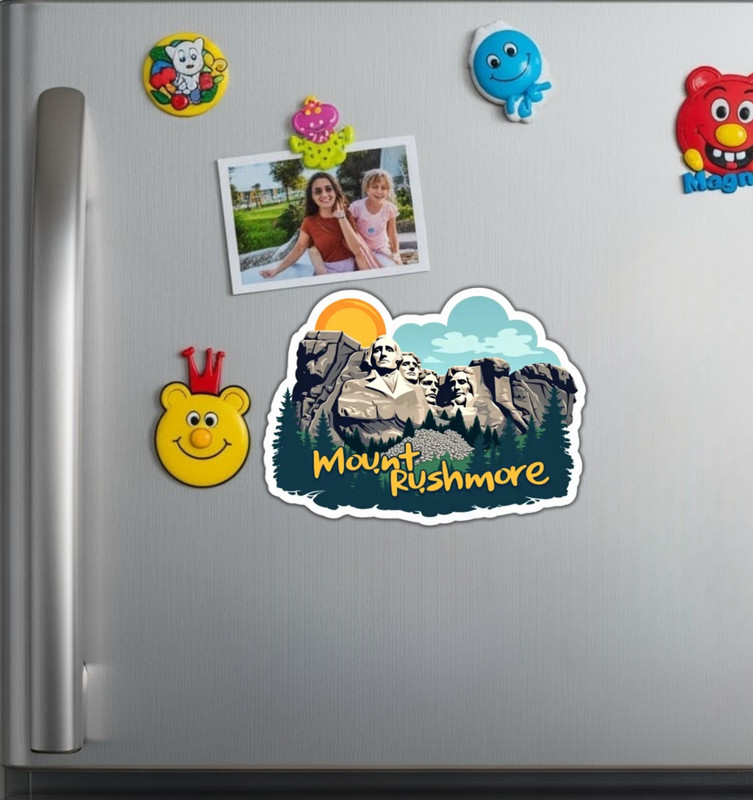 Mount Rushmore National Memorial Fridge Magnet or Laptop Sticker gallery
