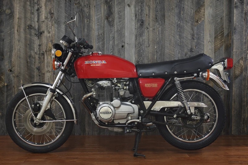 1975 Honda CB 400 Four | 24×36 POSTER | Classic Motorcycle