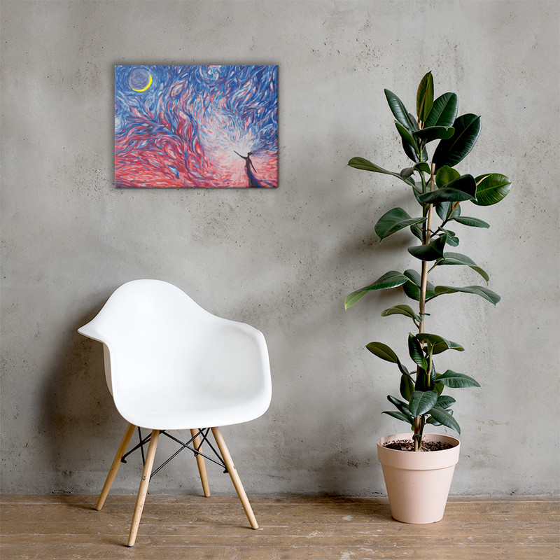 The Moon Child Canvas gallery