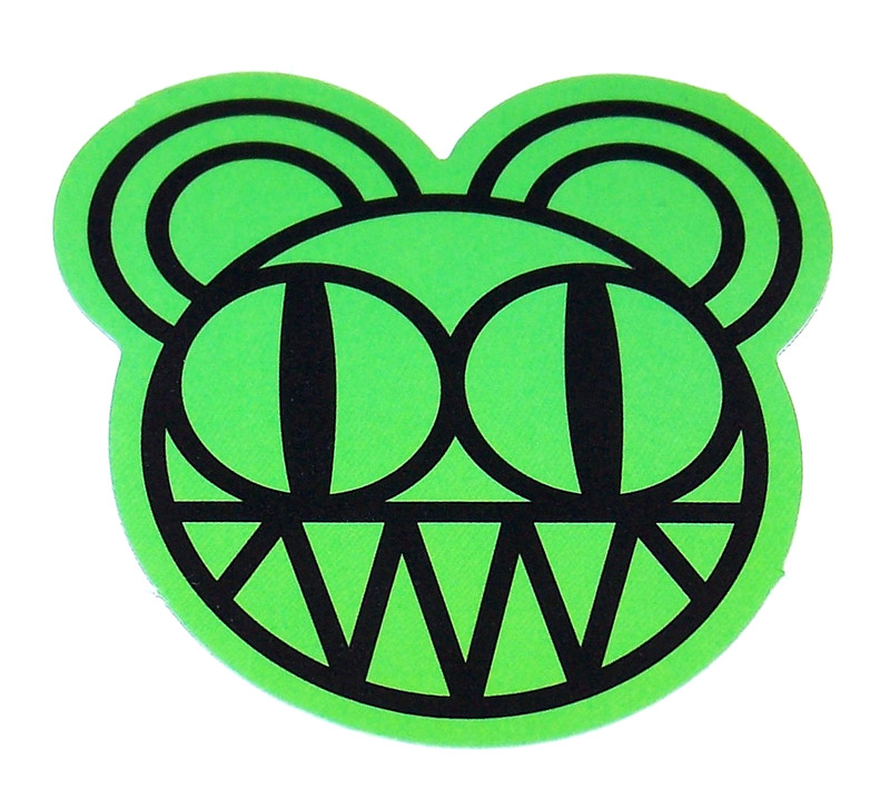 RADIOHEAD – Logo Cut Sticker Decal Band Music Punk Pop Rock Creep Radiohead