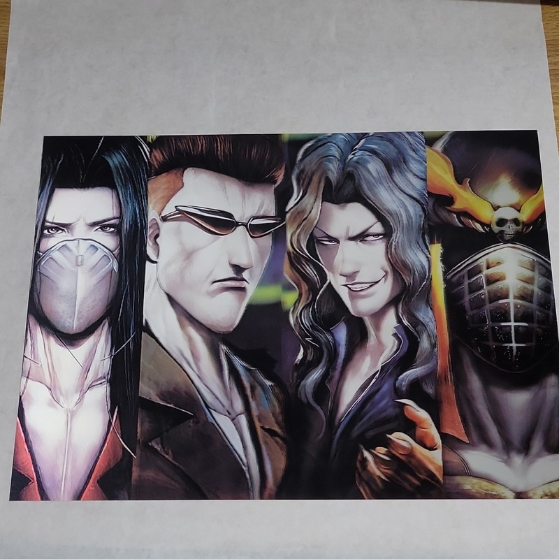 Anime The Finals Part 1 Poster 3D Lenticular Size 16″x12″
