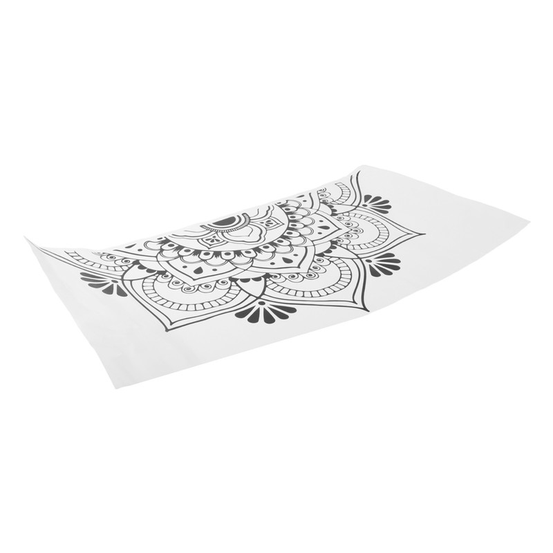 Inspiring Mandala Half Wall Sticker Add a Touch of Spirituality to Your Room gallery