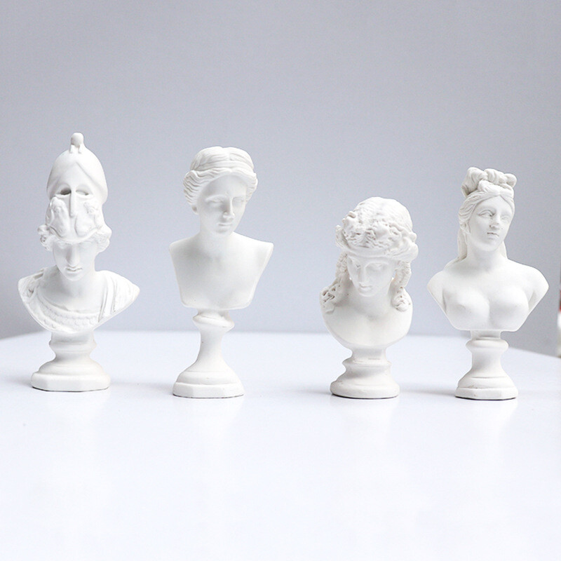 1/6 Scale Dollhouse Sketch Plaster Statue Art Miniatures Resin Accessories gallery