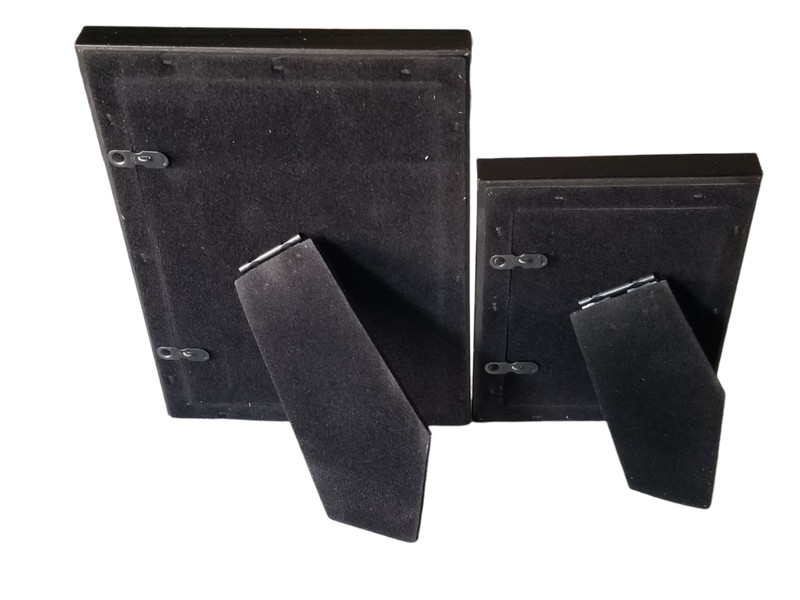 GALASSI 3 3/4" x 2 5/8" + 4" x 6" WOODEN ITALIAN PICTURE FRAMES w/Ducks gallery