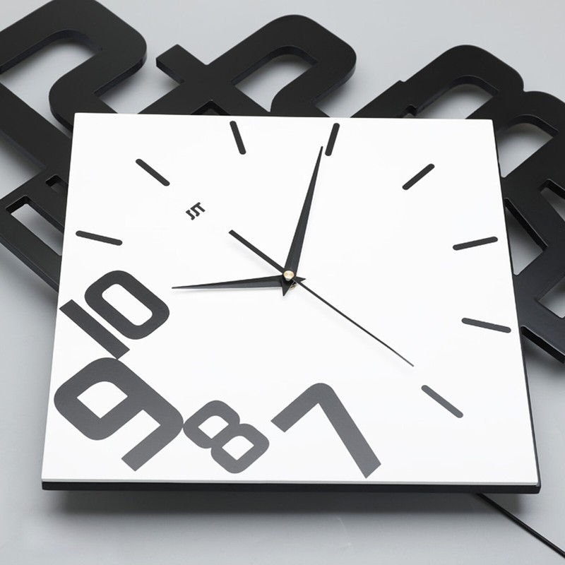 Swing Wall Watch Clock Quartz Silent Pendulum Hanging Clock Art Decorate Home gallery