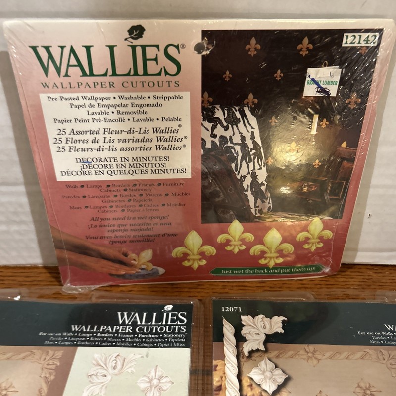 5 Wallpaper Cutouts Lot Architectural Wallies NEW gallery