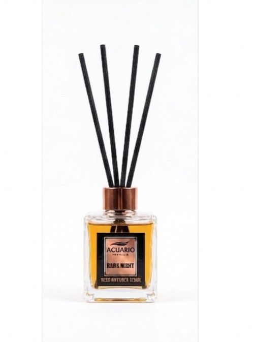 Acuario Dark Night Reed Diffuser 120ml Home Fragrance Room Freshener Air Cleaner