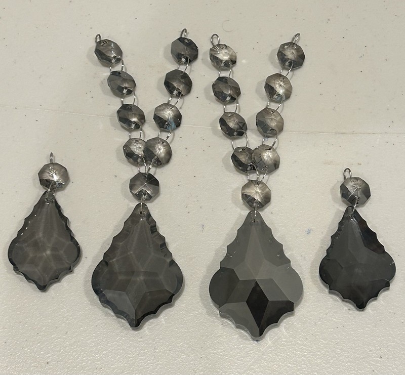 Asfour Crystal Pendalogue and Octagon Prism Suncatchers Egyptian ReadDescription