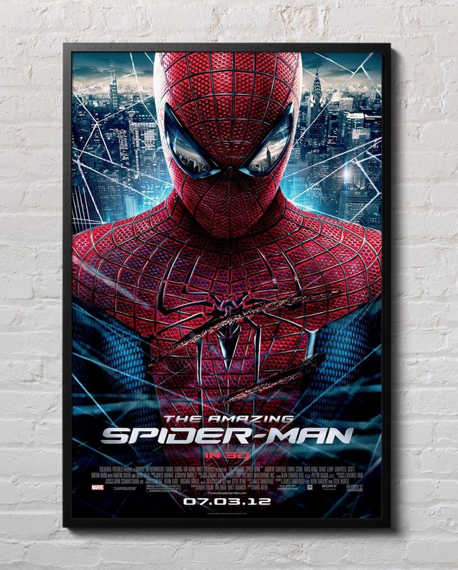 The Amazing Spider-Man 2012 Movie Poster 24″x36″ Glossy Unframed 1270