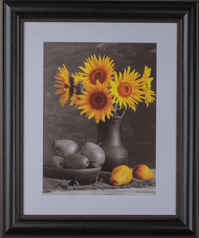 2-1/2″ Black Picture Frame 11×14 12×18 16×20 24×36 30×40 36×36+ 1194-II-06