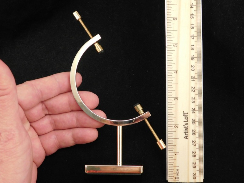CALIPER Display Stand Adjustable Medium Size Gold Color gallery