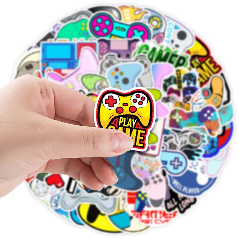 50Pcs Stickers Nintendo Xbox PS5 Video Game Controllers Luggage Laptop Car Vinyl gallery