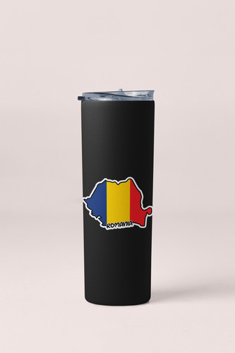 Romania Map Flag Sticker Decal gallery