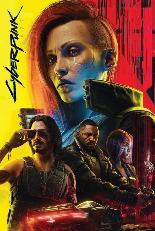 Poster – Cyberpunk 2077 24×36″ Video Game Anime Cover NEW Wall Art