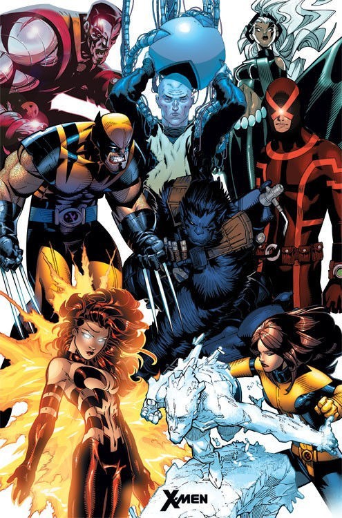 Poster Studio B – Marvel X-men Collage Classic Comic 23×35″ Wall Art P4856