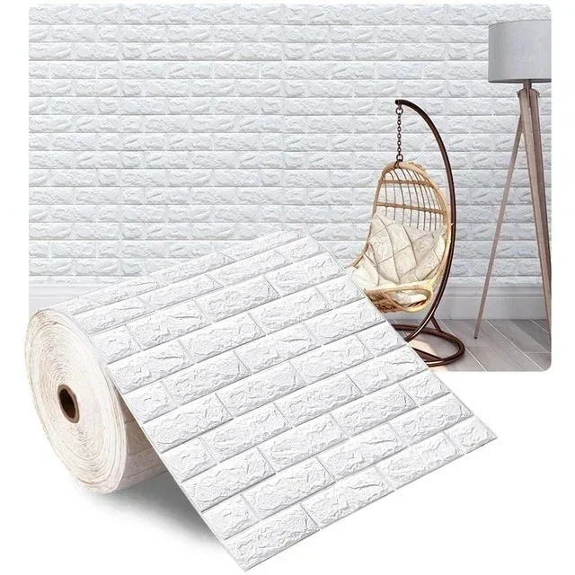 3D Foam Brick Self Adhesive Wallpaper Waterproof Wall Stickers Home Decor