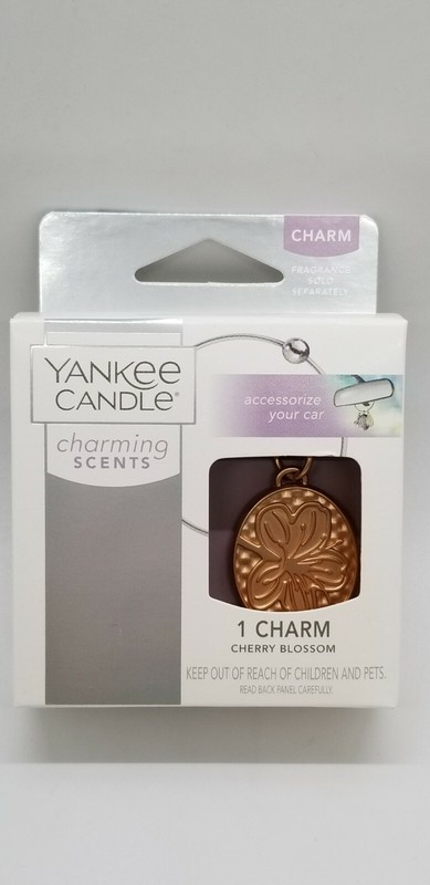 Yankee Candle - CHARMING SCENTS CHARM - 1 NEW CHERRY BLOSSOM CHARM FREE SHIPPING gallery
