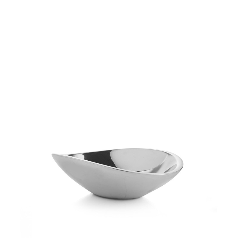 Nambe Mini Butterfly Bowl 5″, Metal Alloy Decorative Catchall Dish Silver