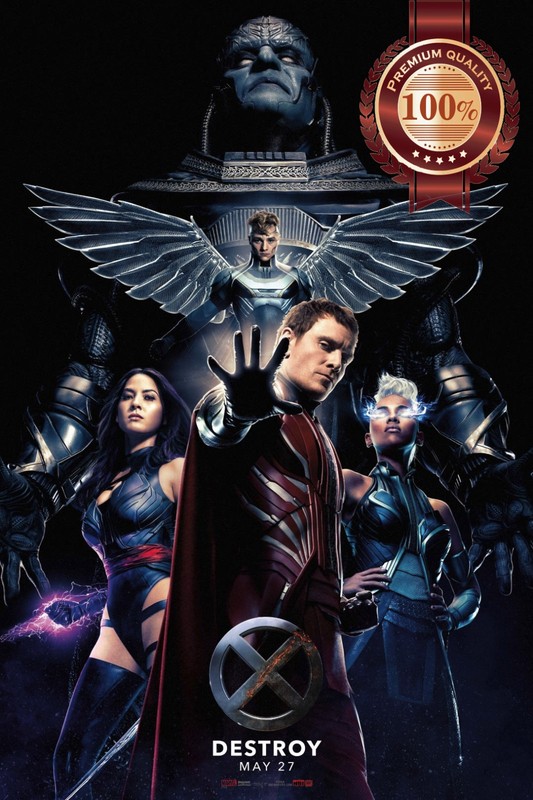 X-MEN APOCALYPSE 2016 DESTROY XMEN OFFICIAL MOVIE FILM PRINT PREMIUM POSTER