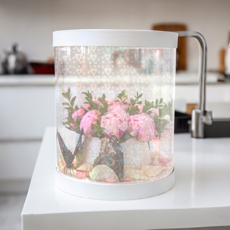 12 Sheets 8.3"x11.7" Holographic Sticker A4 Self-Adhesive Film(Glass Sparkle) gallery